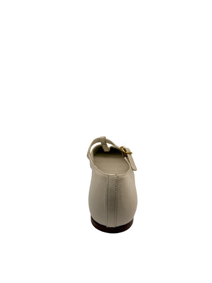 Chloe 'Marcie' Cream Leather Ballet Flats. Size: 36.5