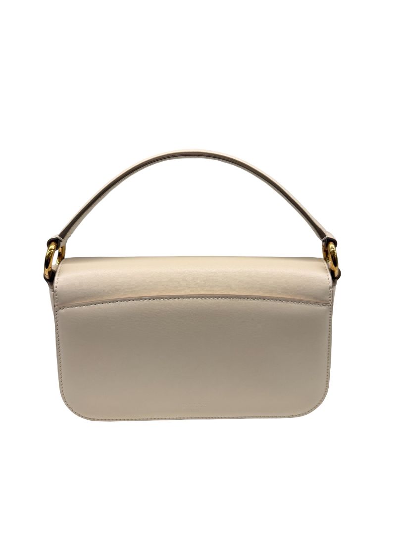 Bally Cream 'Brodye' Leather Crossbody Bag.