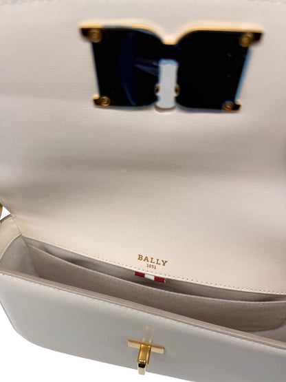 Bally Cream 'Brodye' Leather Crossbody Bag.