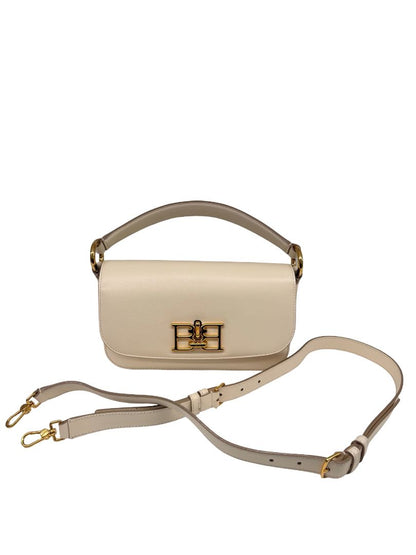 Bally Cream 'Brodye' Leather Crossbody Bag.