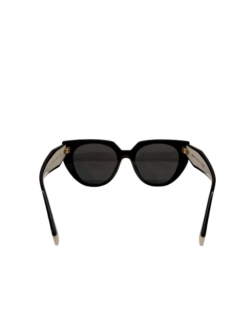 Prada Black / White Sunglasses.