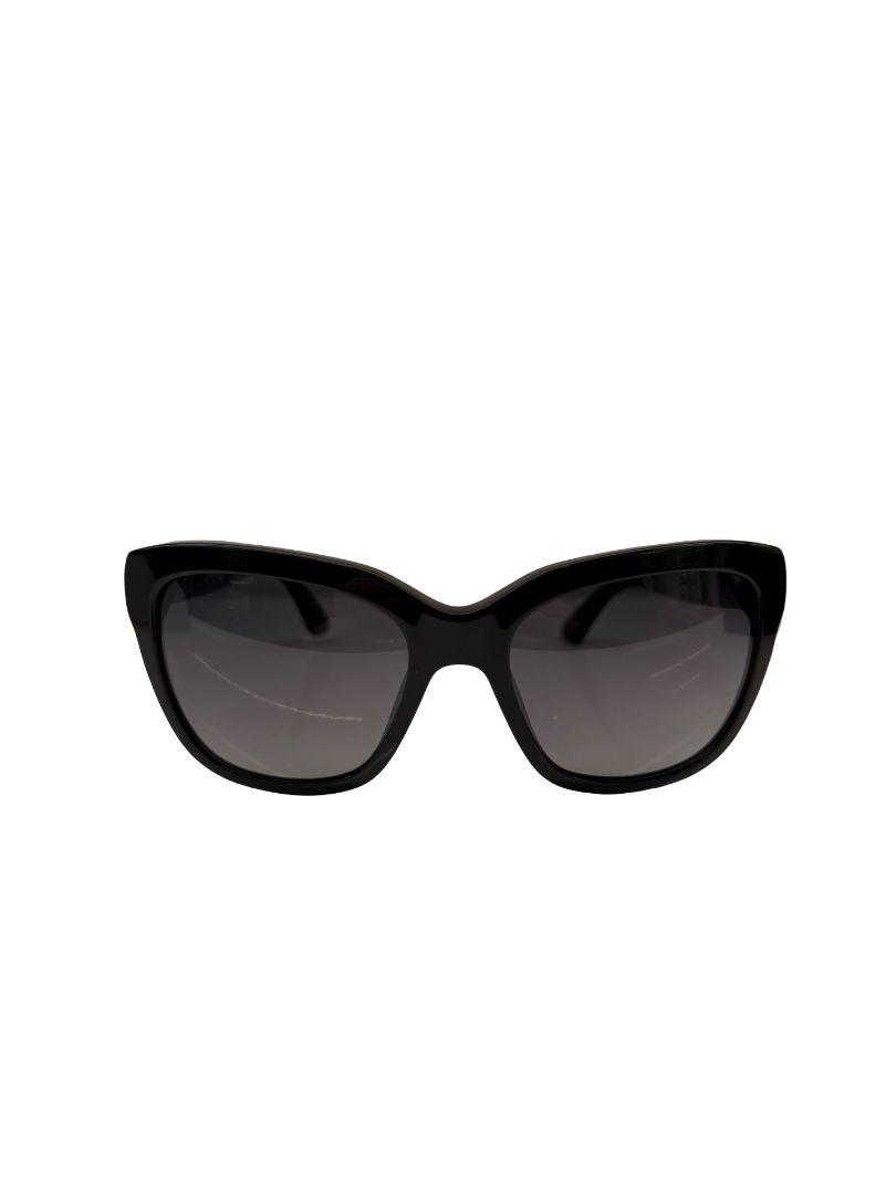 Dolce & Gabbana Black 'DG4226' Cat Eye Sunglasses.