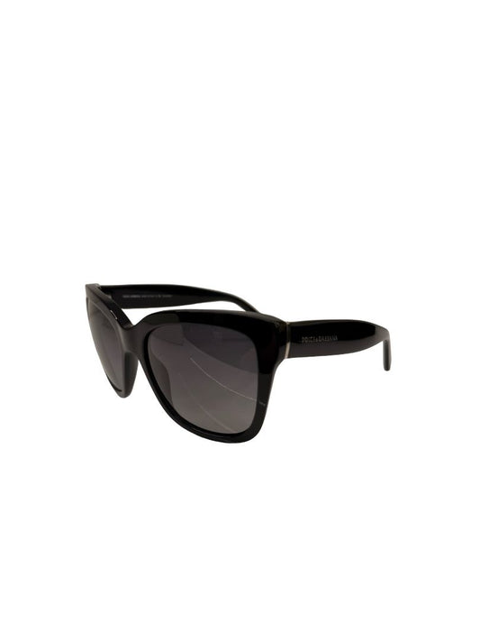 Dolce & Gabbana Black 'DG4226' Cat Eye Sunglasses.