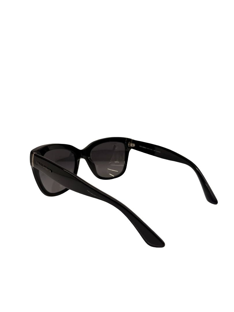 Dolce & Gabbana Black 'DG4226' Cat Eye Sunglasses.