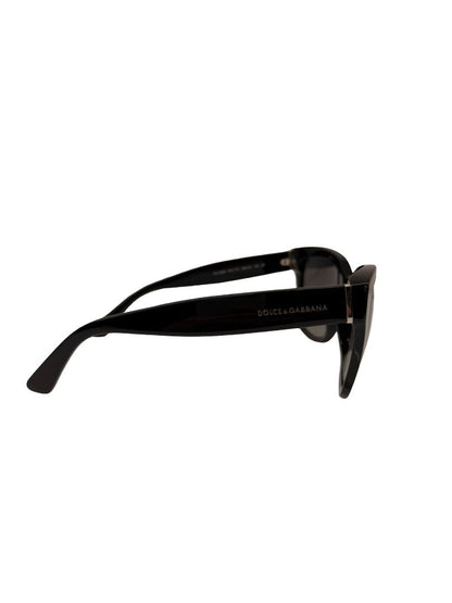 Dolce & Gabbana Black 'DG4226' Cat Eye Sunglasses.
