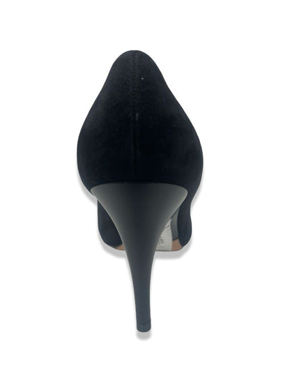 Balenciaga Black Suede 'Duchesse 90' Pumps. Size: 38