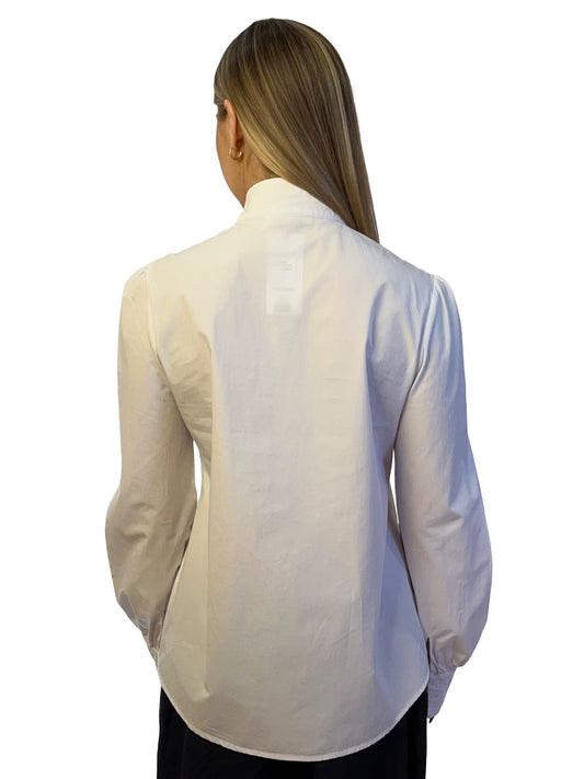 Morrison White Pleat Front Tuxedo Shirt. Size: 2