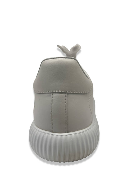 Lanvin White Glen Low-Top Calf Leather Sneaker. Size: 37