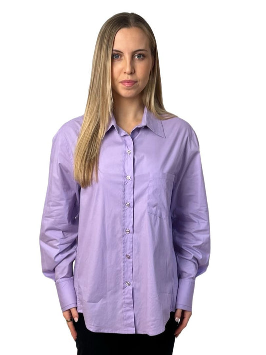 O.P On Parks Purple Cotton Classic Shirt. Size: 8
