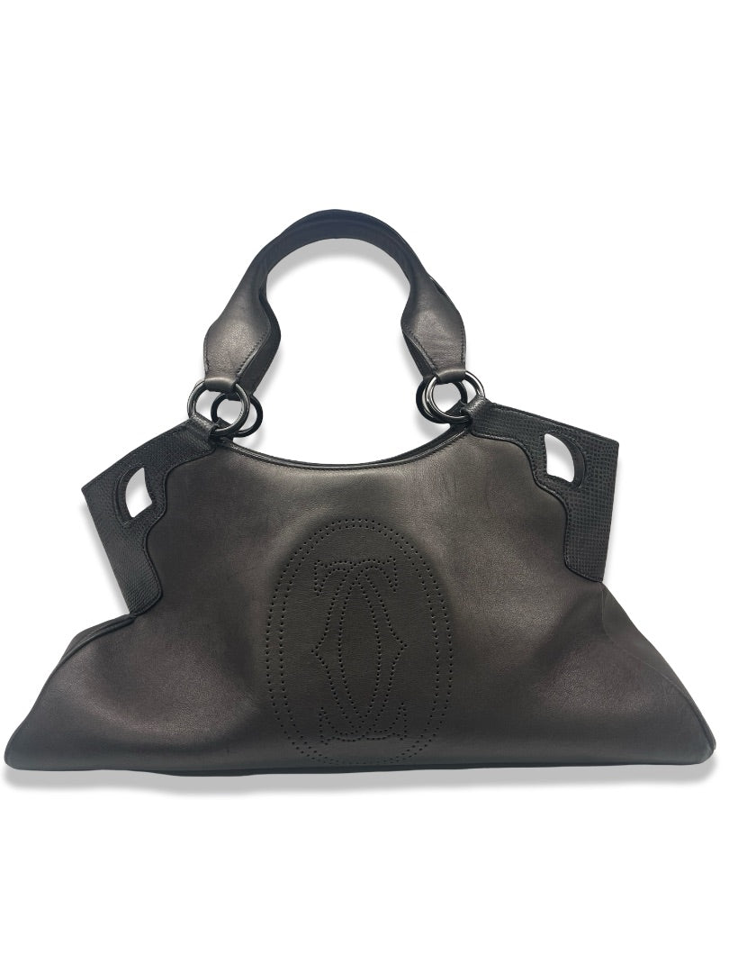 Cartier Black Marcello de Cartier Bag.