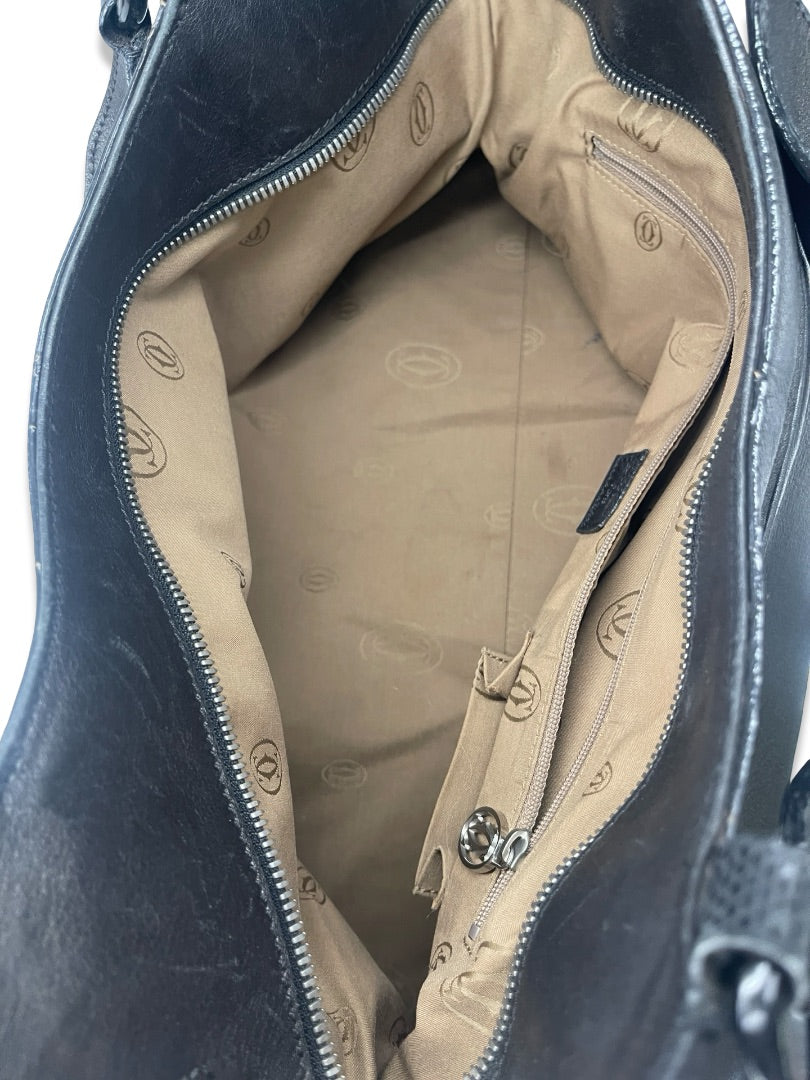 Cartier Black Marcello de Cartier Bag.
