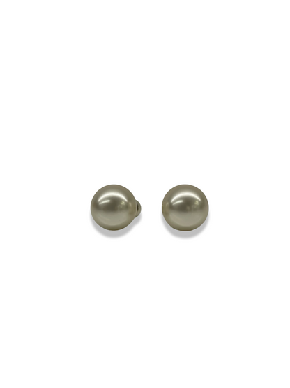 Christian Dior Pearl Tribales Earrings.