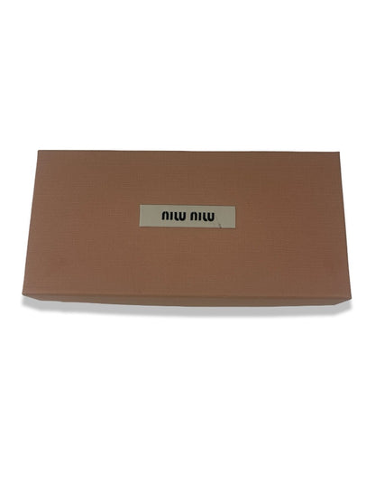 Miu Miu Black Cat Eye Sunglasses.