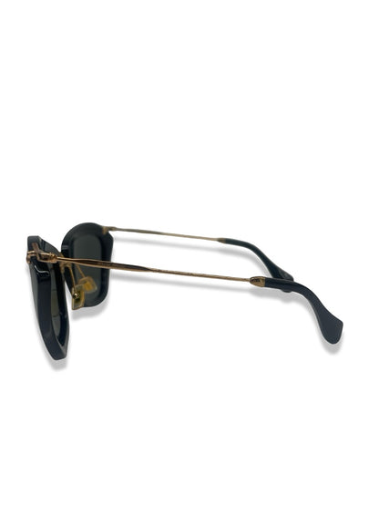 Miu Miu Black Cat Eye Sunglasses.