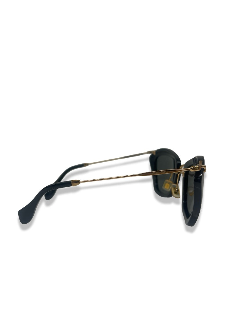 Miu Miu Black Cat Eye Sunglasses.