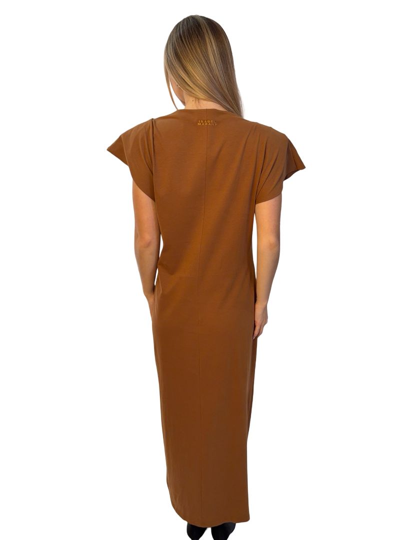 Isabel Marant Caramel Nadela Cotton Dress. Size: 44