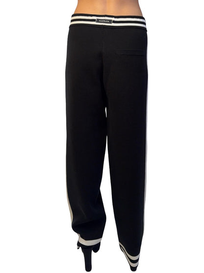 Nagnata Black / White Organic Romeo Track Pant. Size: L