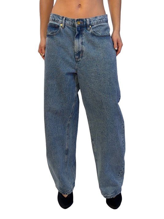 Scanlan Theodore Blue Acid Wash Jean. Size: 30