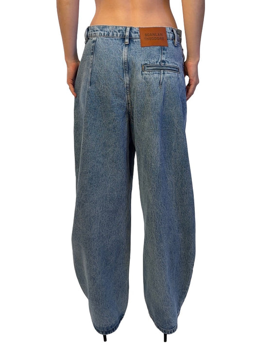 Scanlan Theodore Blue Acid Wash Jean. Size: 30