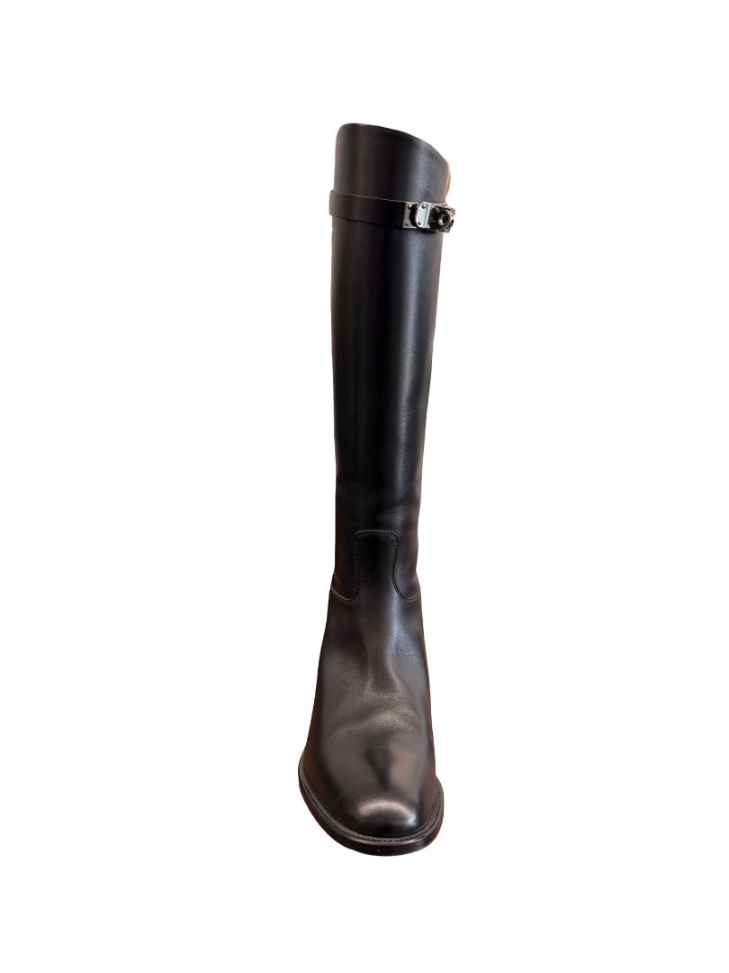 Hermes Black Jumping Boots. Size: 38.5