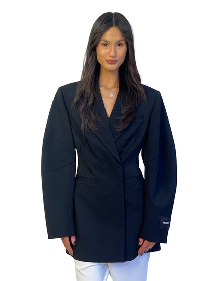 Ksubi Black Dare Blazer Dress. Size: XS
