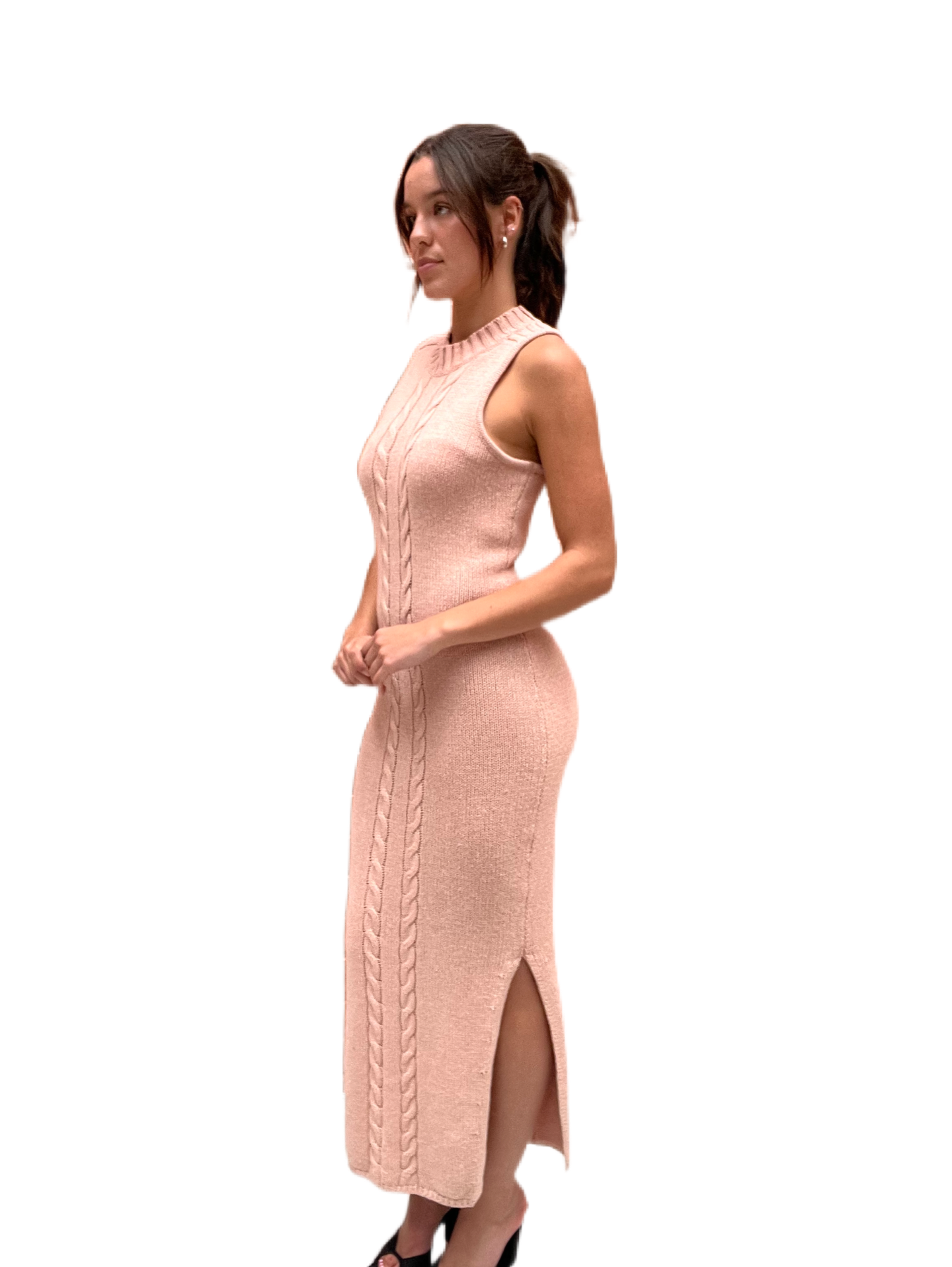 Joslin Knitted Dress. Size: M