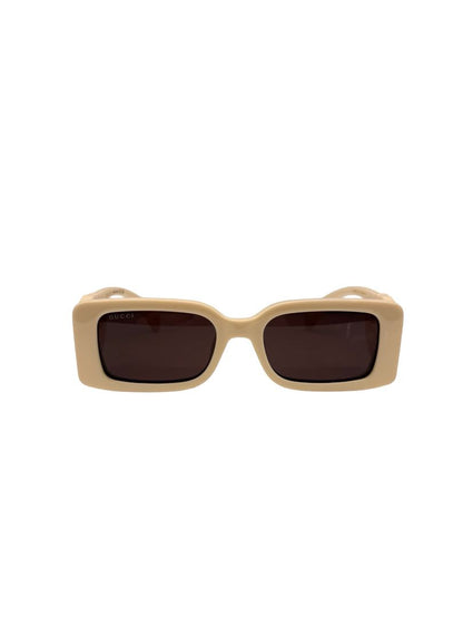 Gucci Ivory 'GG1325S' Interlocking GG Sunglasses.