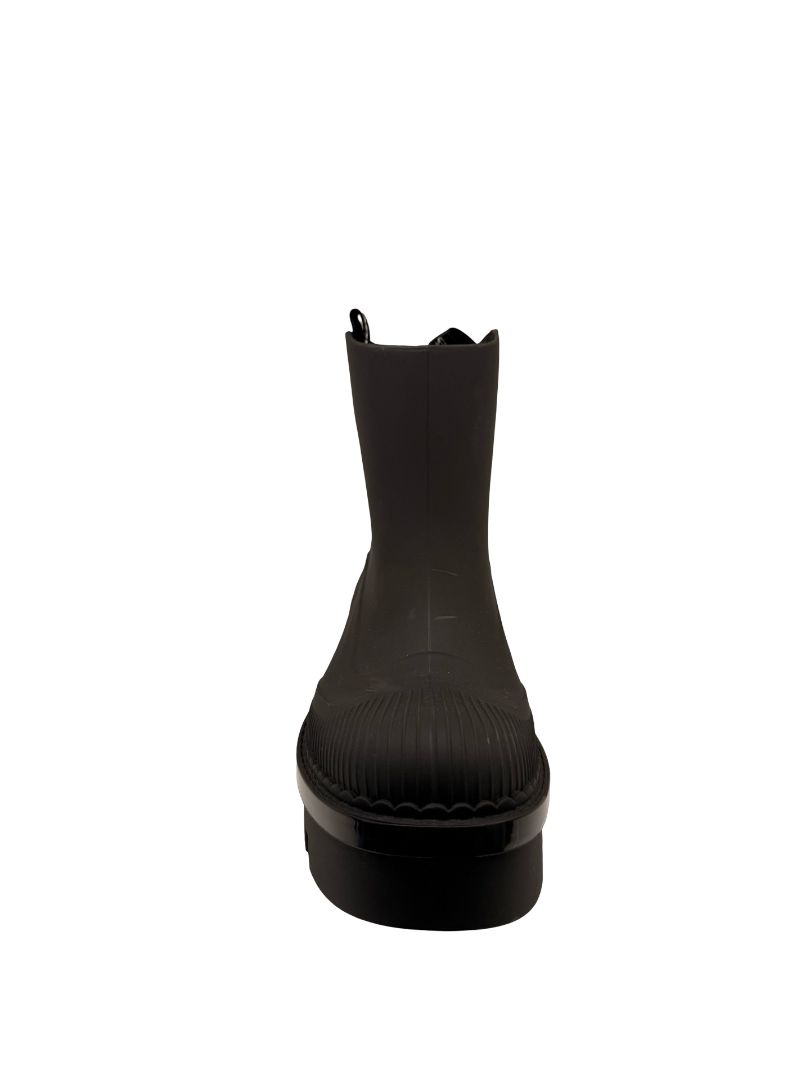 Chloe Black Rubber 'Raina' Rain Boots. Size: 40