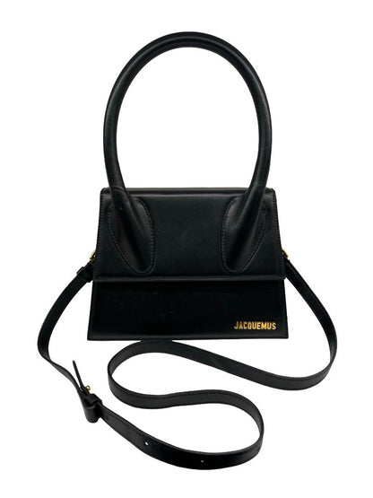 Jacquemus Black 'Le Grand Chiquito' Bag.