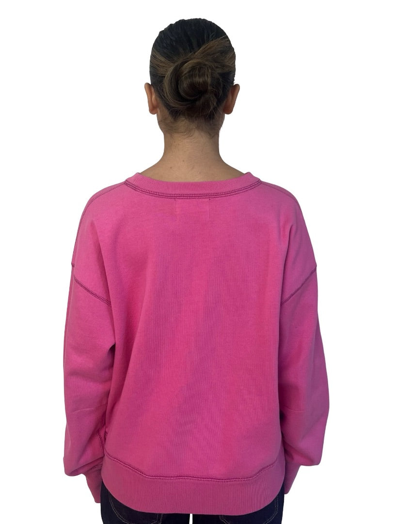 Isabel Marant Etoile Pink 'Mobyli' Sweater. Size: 38