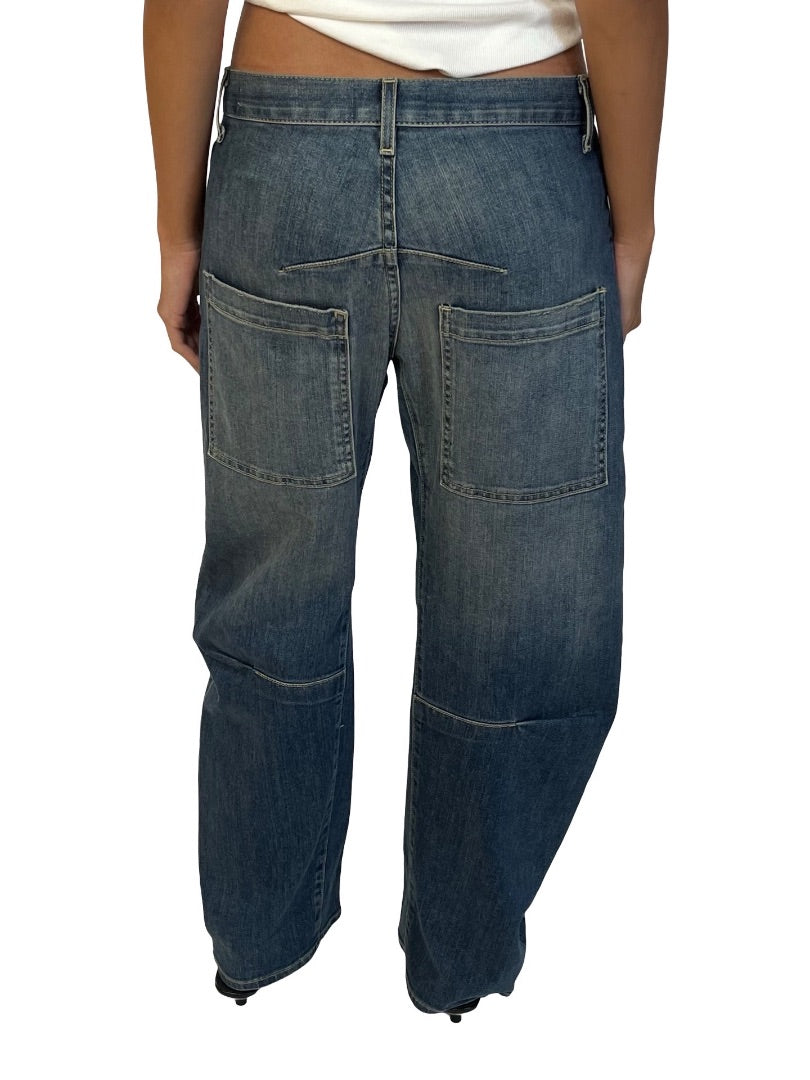 Nili Lotan Vintage Wash Balloon Leg 'Shon' Jean. Size: 25