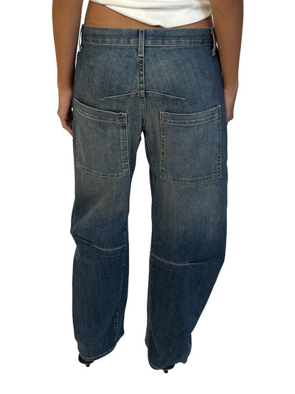 Nili Lotan Vintage Wash Balloon Leg 'Shon' Jean. Size: 25