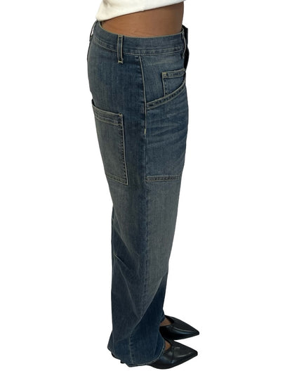 Nili Lotan Vintage Wash Balloon Leg 'Shon' Jean. Size: 25
