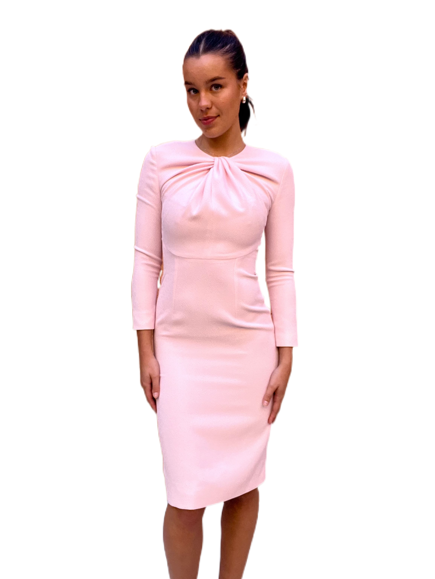 Emilia Wickstead Pink Dress. Size: 6