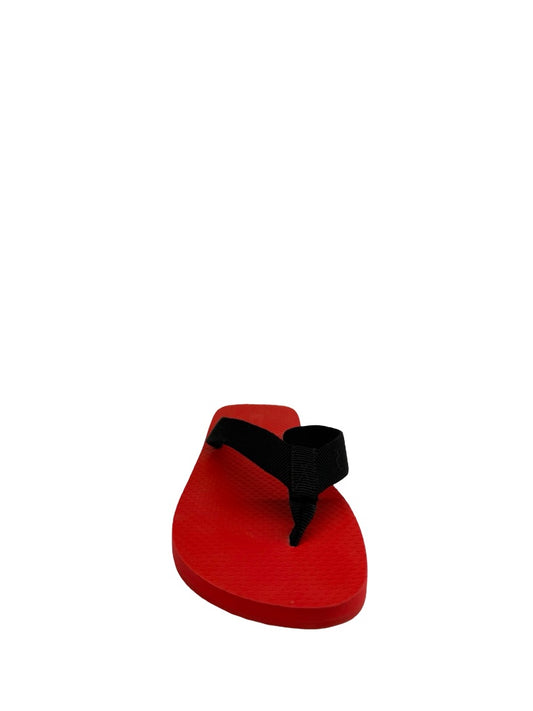 The Row Red 'Dune' Classic Flip Flops. Size: 38