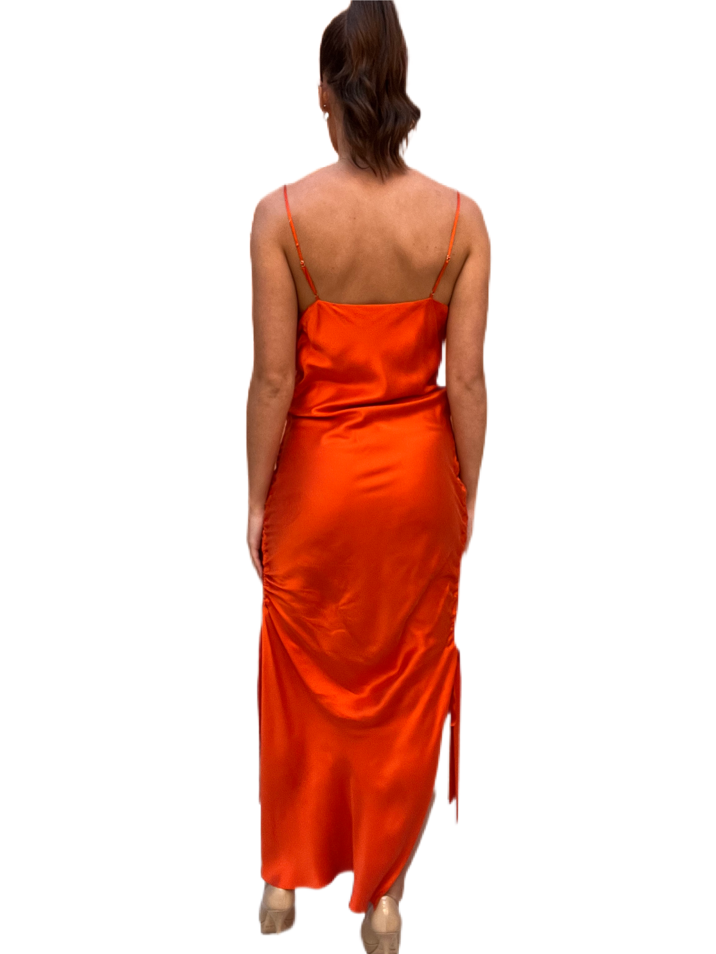 Zimmermann Orange Dress. Size: 1