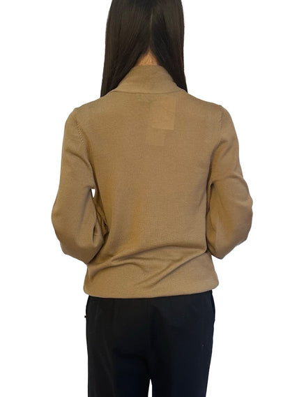 Zimmermann Brown Unbridled Merino Tie Knit. Size: 1