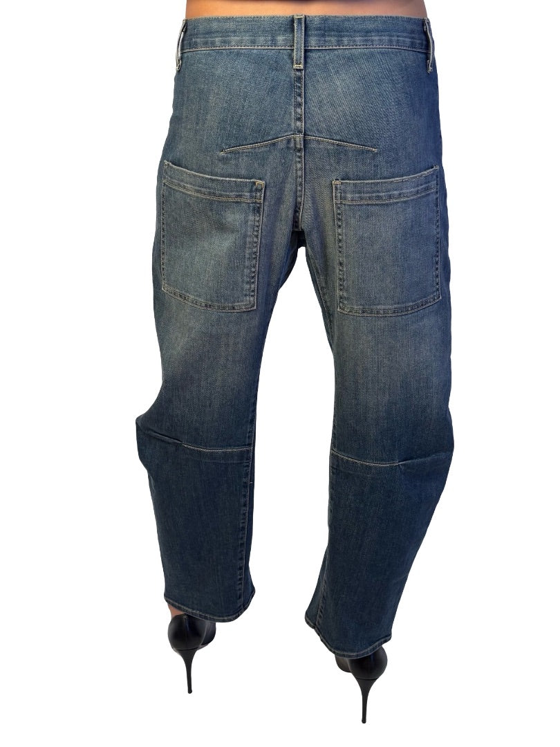 Nili Lotan Vintage Wash Balloon Leg 'Shon' Jean. Size: 25