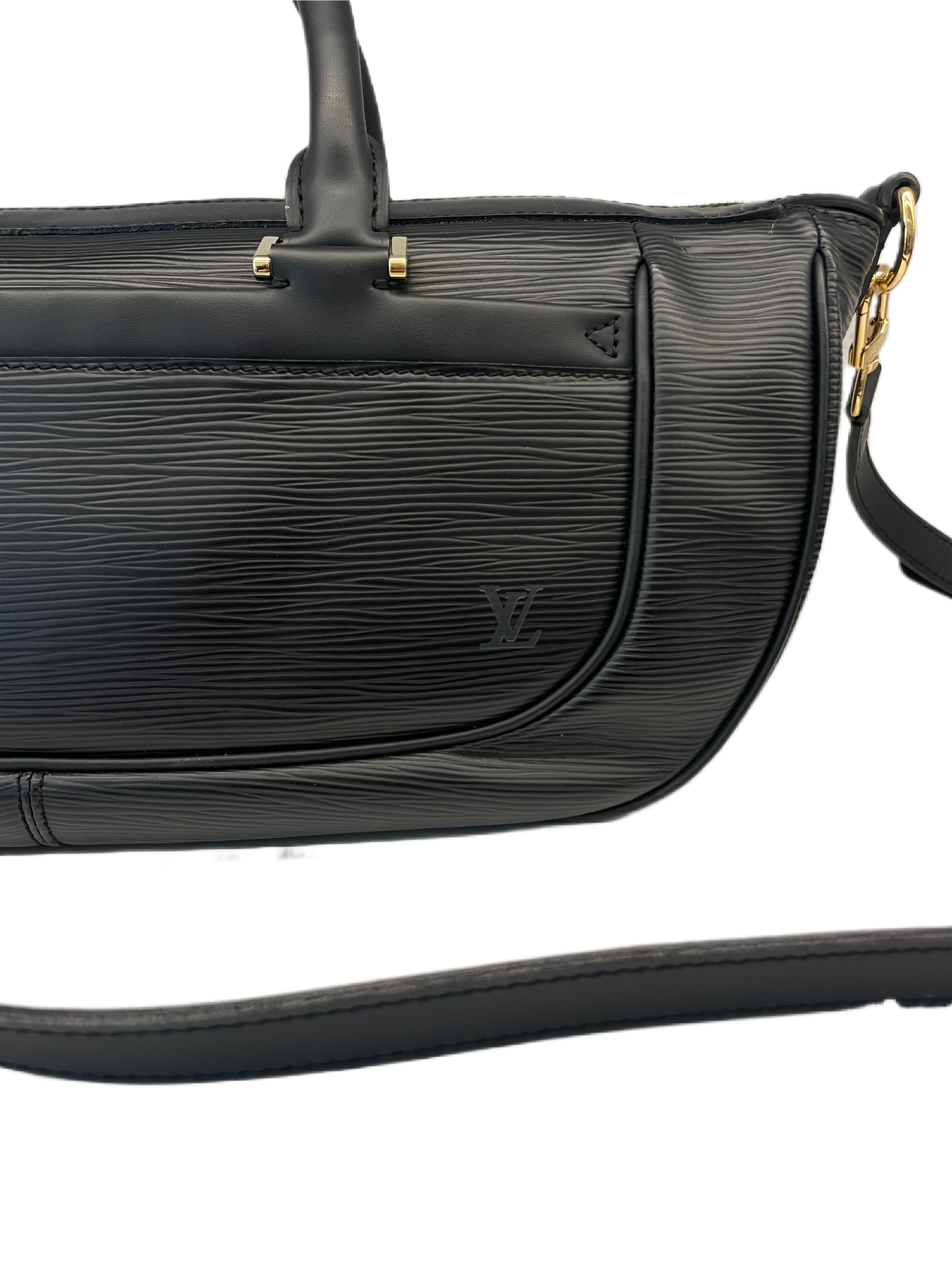 Louis Vuitton Black Epi Danura PM 2 Way Shoulder Bag
