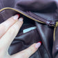 Bottega Veneta Grape Double Knot Leather Mini. Size: Mini