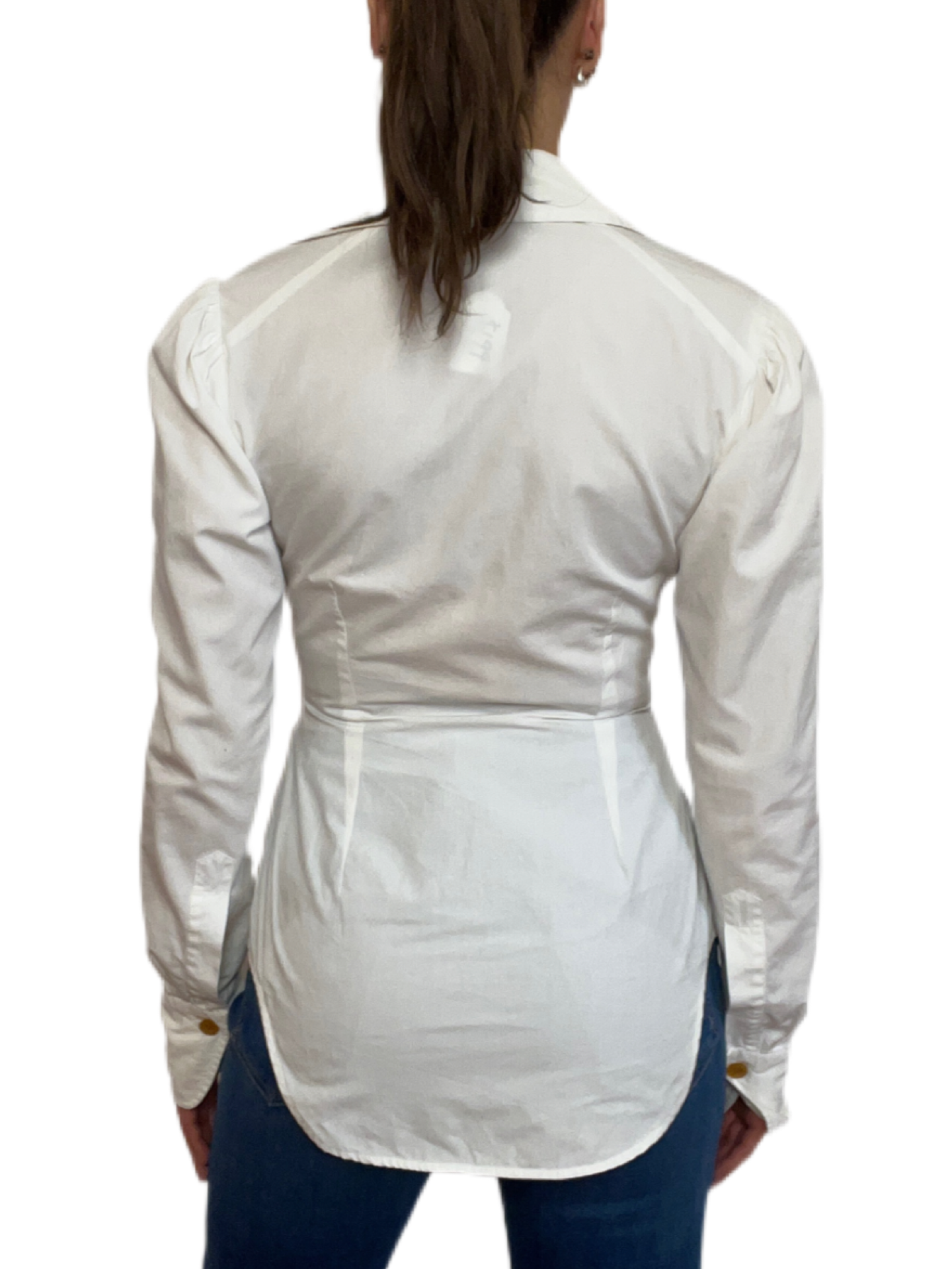 Vivienne Westwood White Fitted Shirt. Size: 36