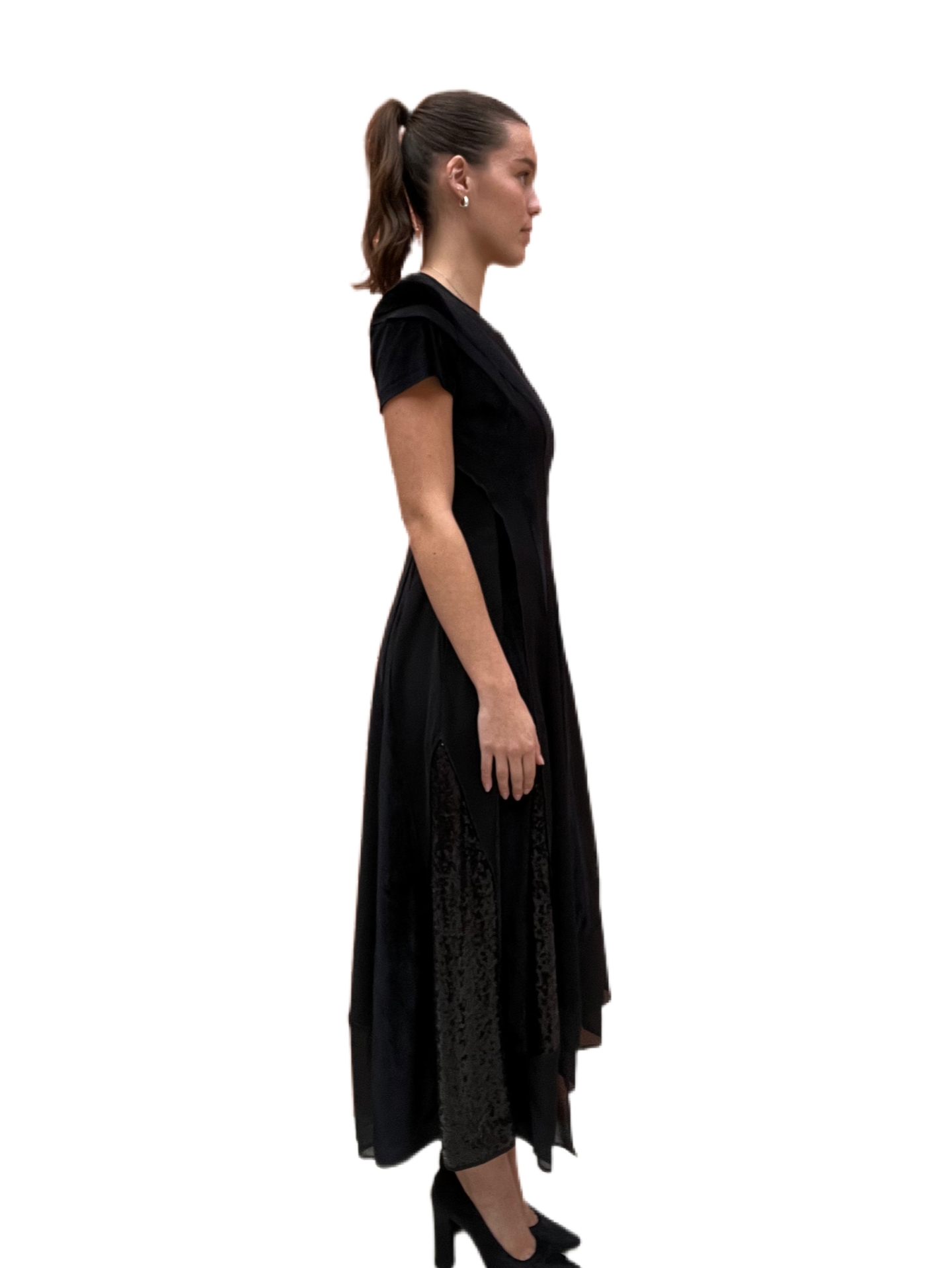 High Tech Black Dress. Size: 40