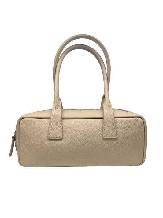 Staud Cream 'Dude' Leather Shoulder Bag.