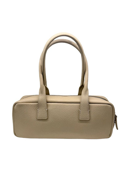 Staud Cream 'Dude' Leather Shoulder Bag.