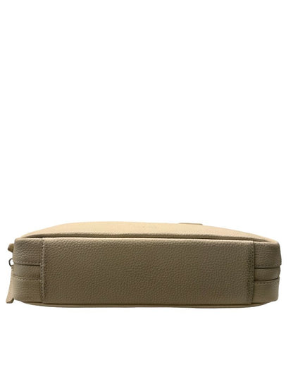 Staud Cream 'Dude' Leather Shoulder Bag.