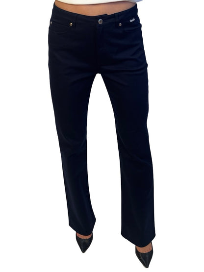 Escada Sport Navy Kate Cotton Jean. Size: 36