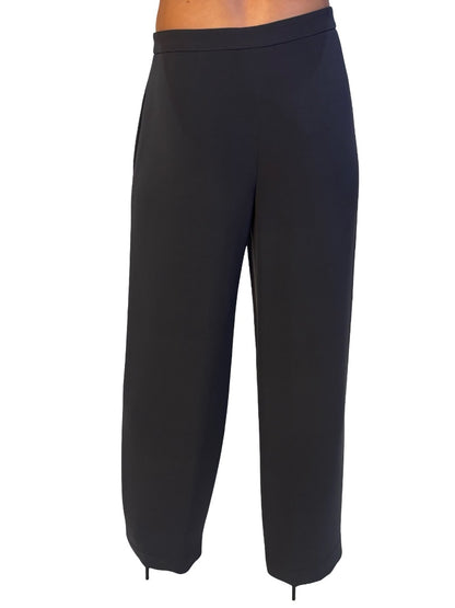 Giorgio Armani Grey Pleated Trousers. Size: 40