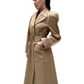 Givenchy Tan Coat. Size: 40
