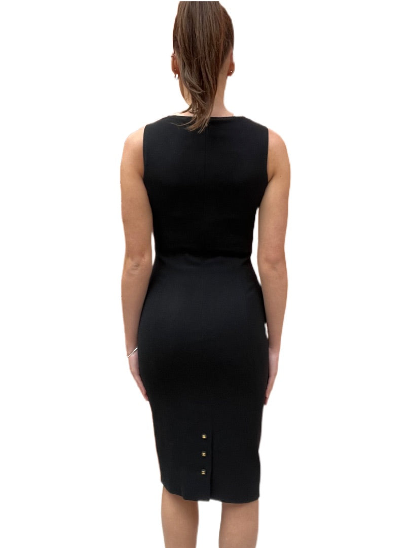Chanel Black Dress. Size: 36