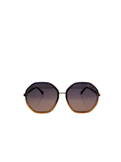 Chloe Purple / Orange Gradient CH0133SA Octagonal Sunglasses.